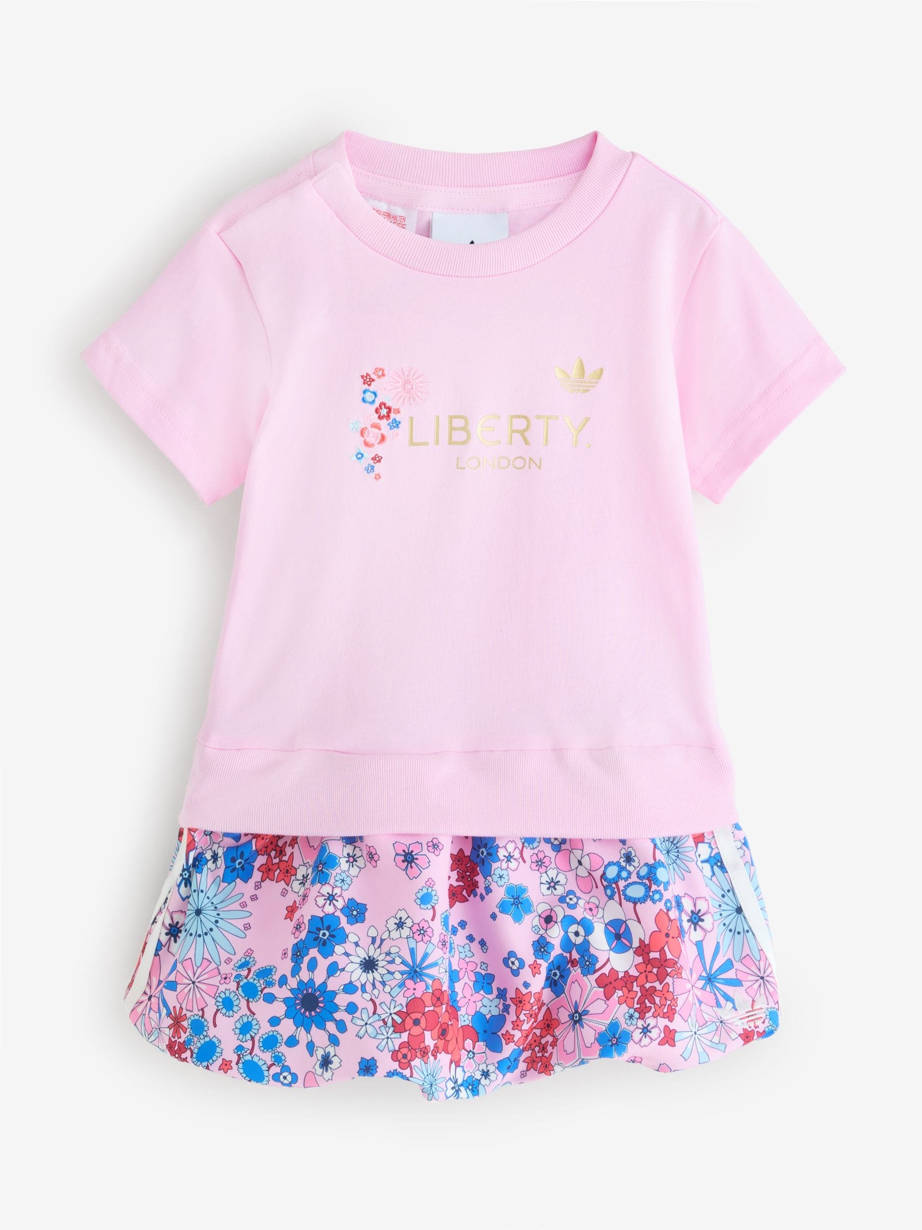 adidas Originals Pink x Liberty London Infant Dress image 1