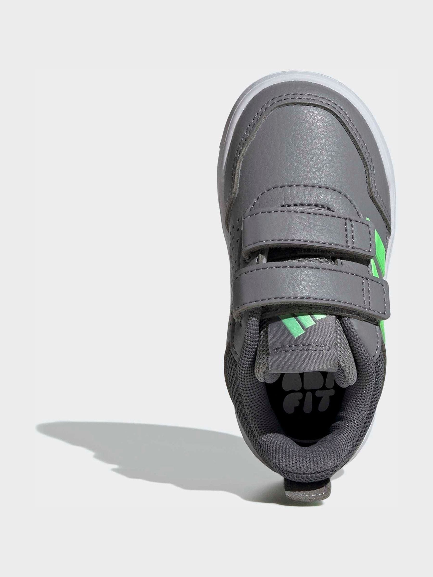adidas Grey Hook and Loop Tensaur Sport 3.0 Infant Trainers image 8