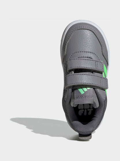 adidas Grey Hook and Loop Tensaur Sport 3.0 Infant Trainers image 8