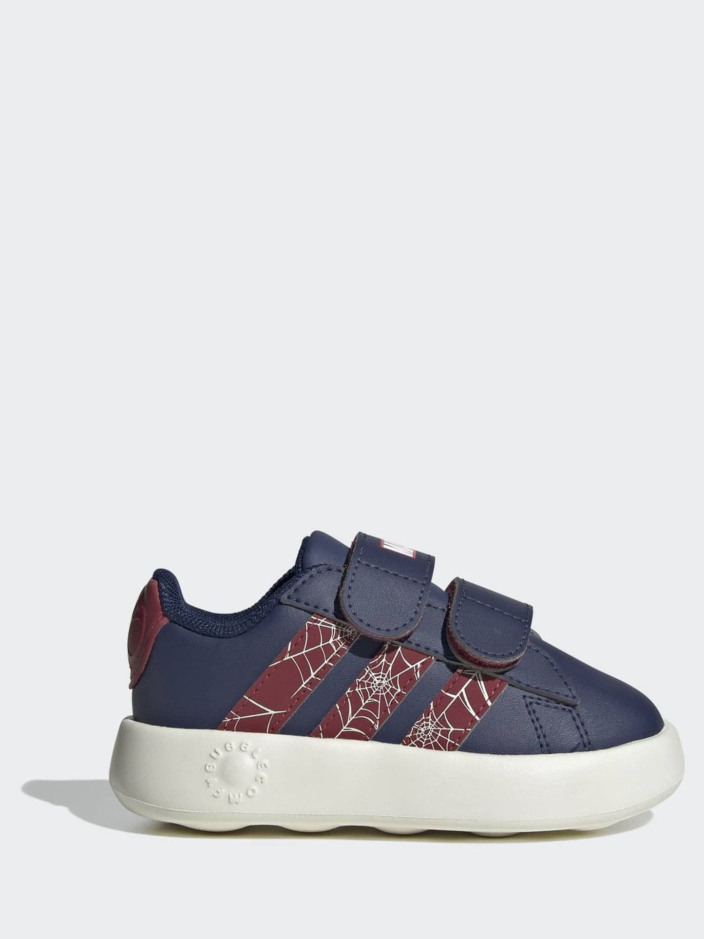 adidas Blue Marvel Spiderman Grand Court Infant Trainers image 1