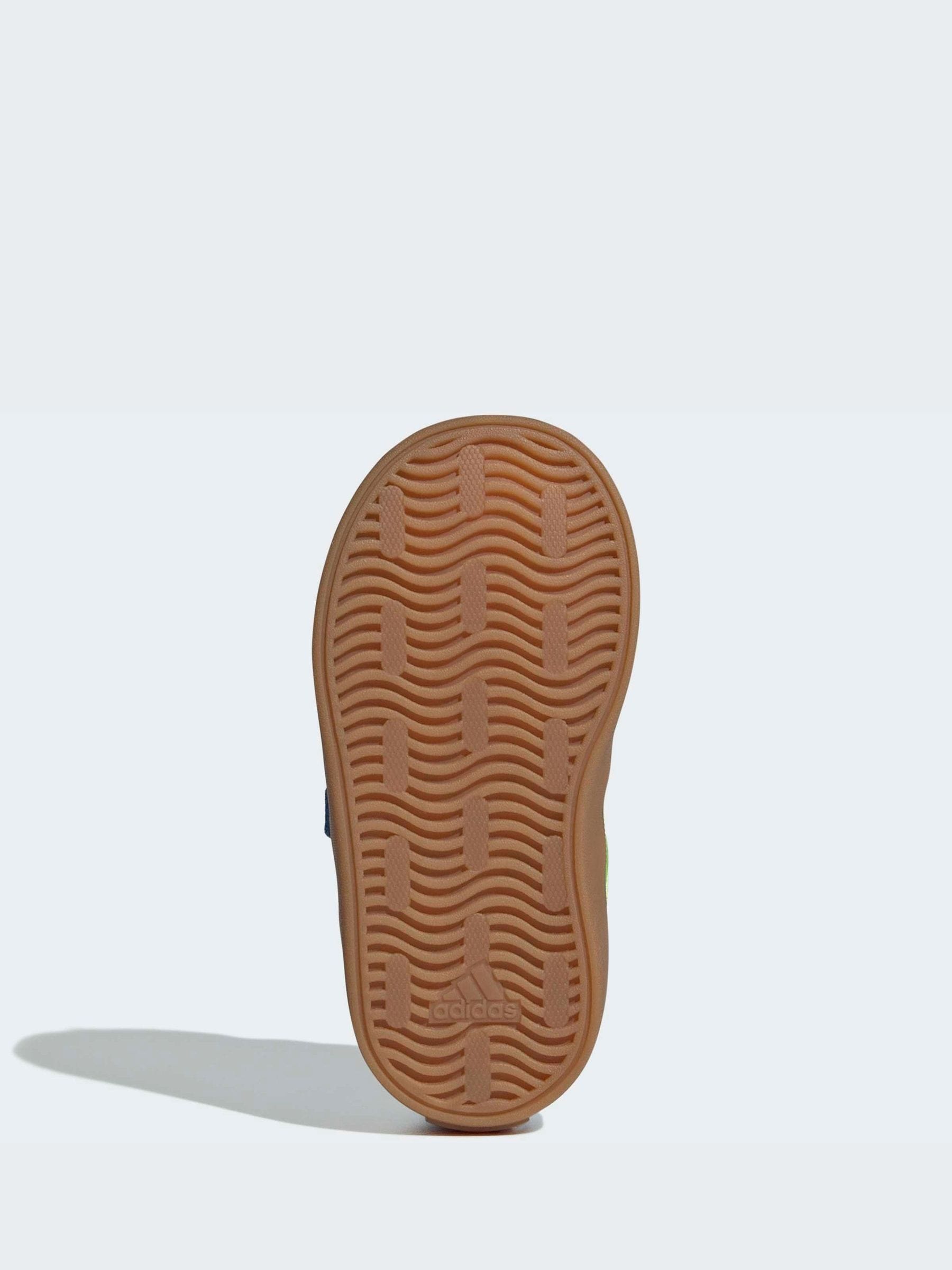 adidas Blue VL Court 3.0 Hook and Loop Infant Trainers image 7