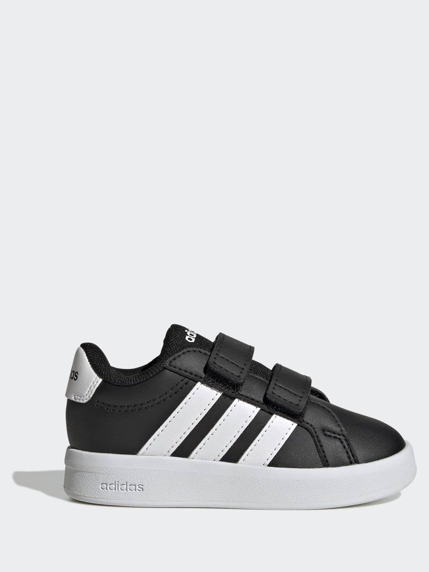 adidas Black Grand Court 3.0 Infant Trainers image 1