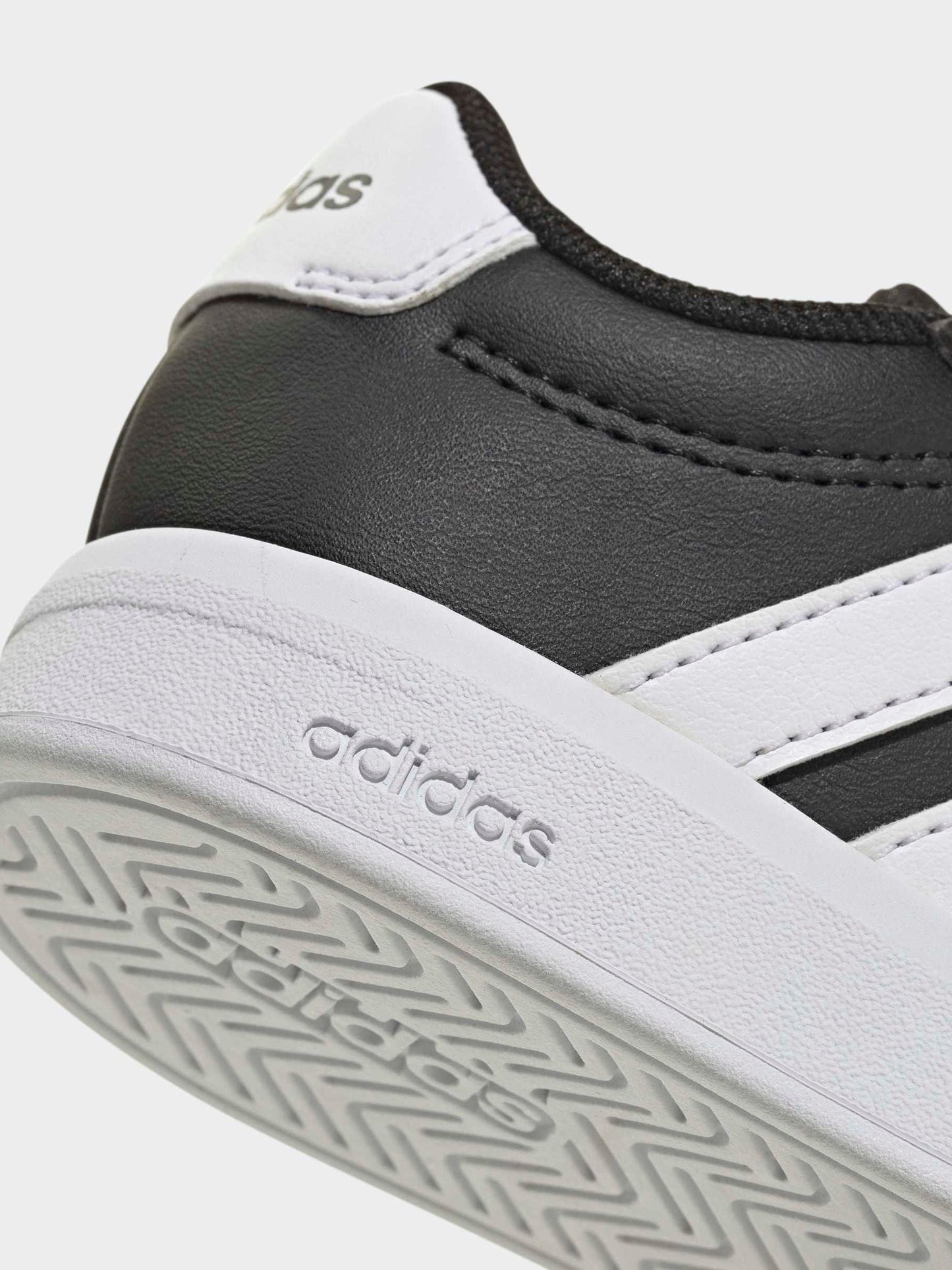 adidas Black Grand Court 3.0 Infant Trainers image 8