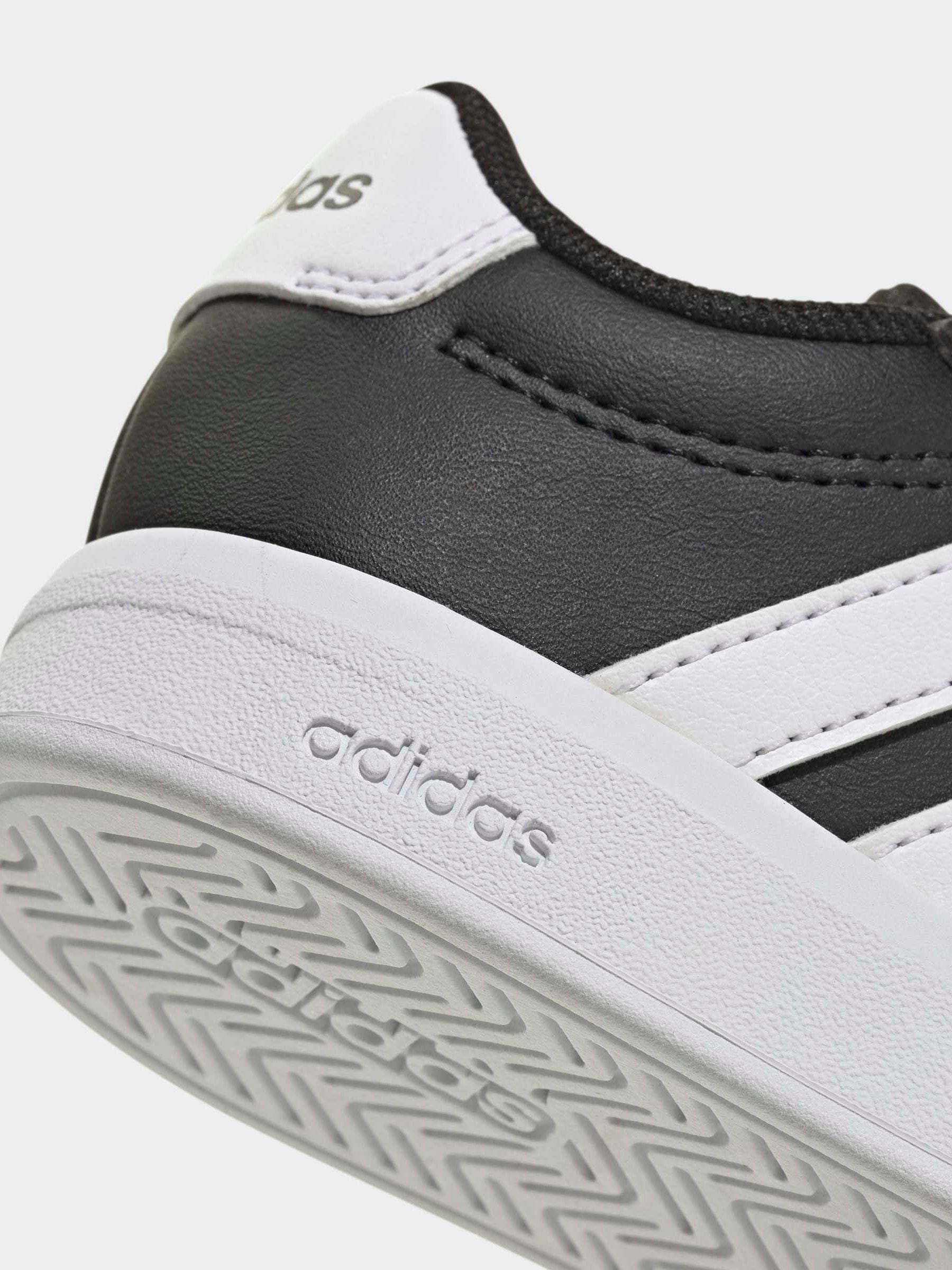 adidas Black Grand Court 3.0 Infant Trainers image 8