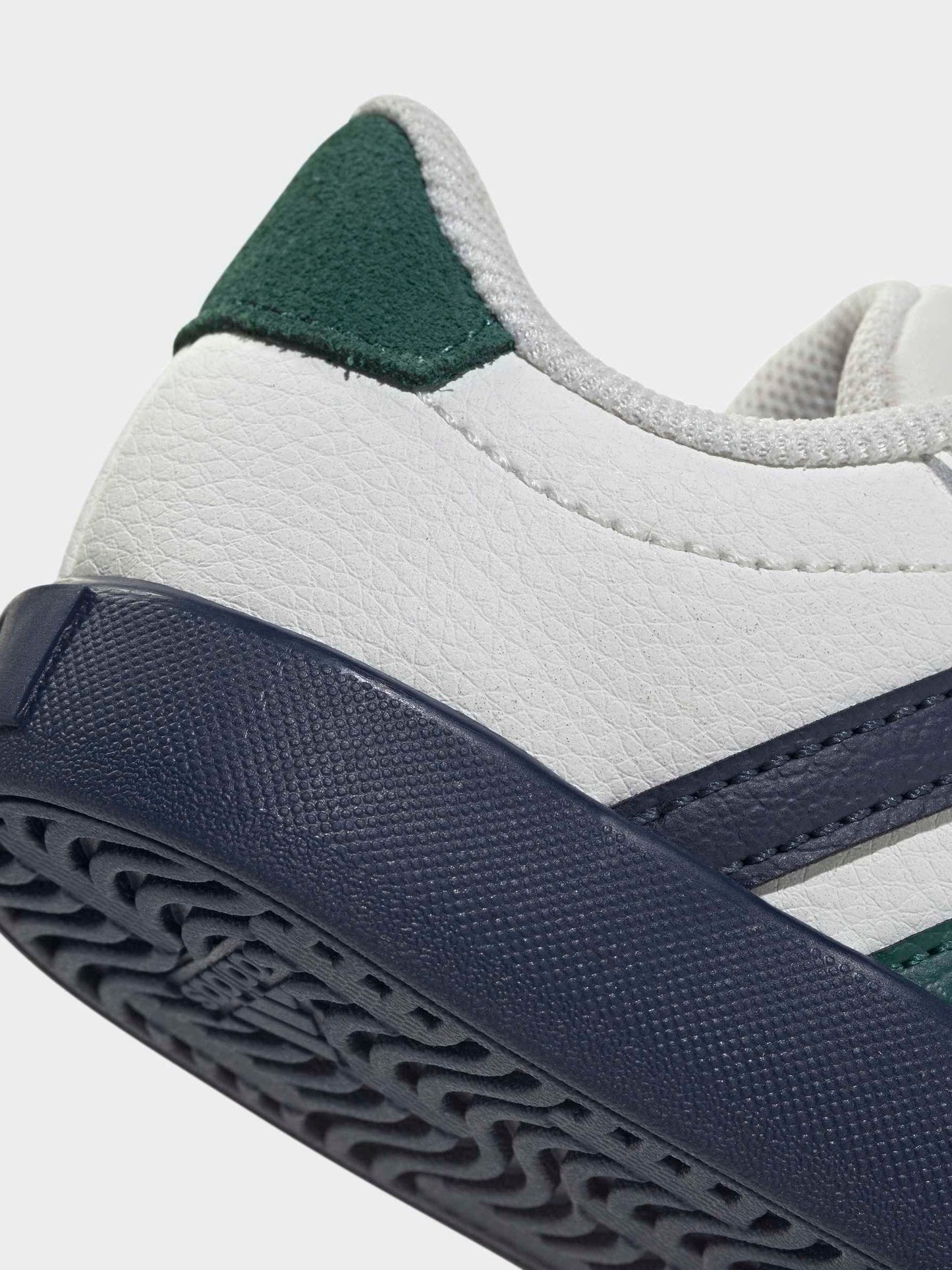 adidas White VL Court 3.0 Hook and Loop Infant Trainers image 8