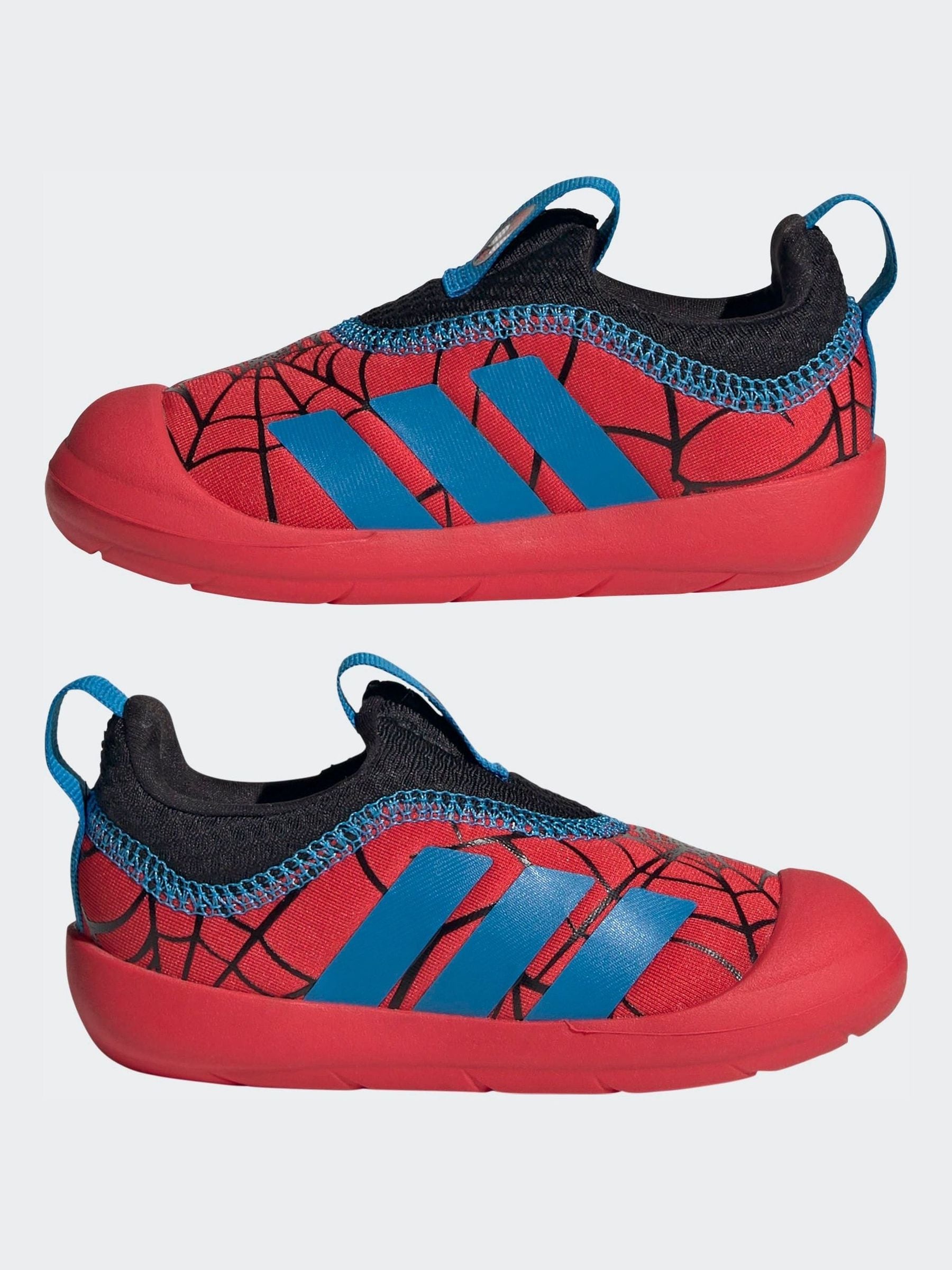 adidas Red Marvel Spiderman Monofit Infant Trainers image 6