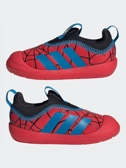adidas Red Marvel Spiderman Monofit Infant Trainers image 6