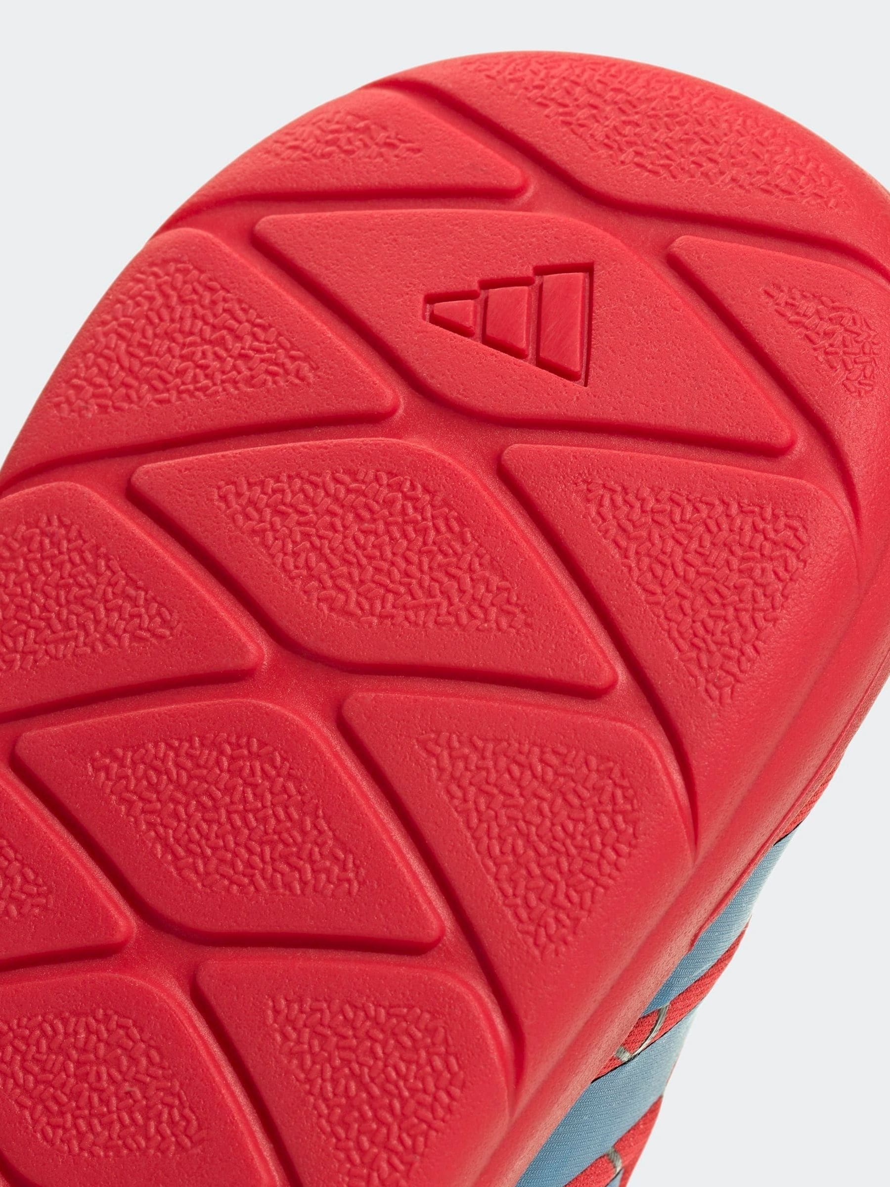 adidas Red Marvel Spiderman Monofit Infant Trainers image 9