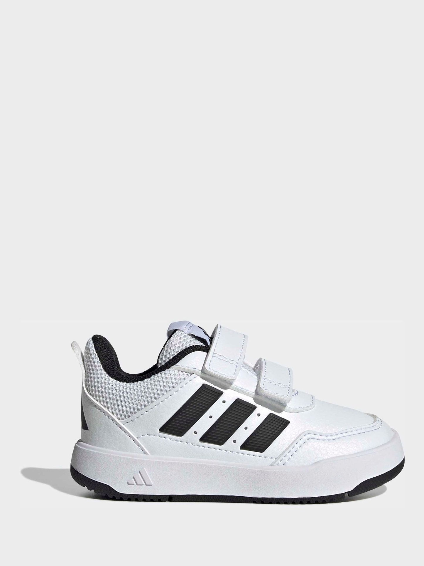 adidas White/Black Hook and Loop Tensaur Sport 3.0 Infant Trainers image 1