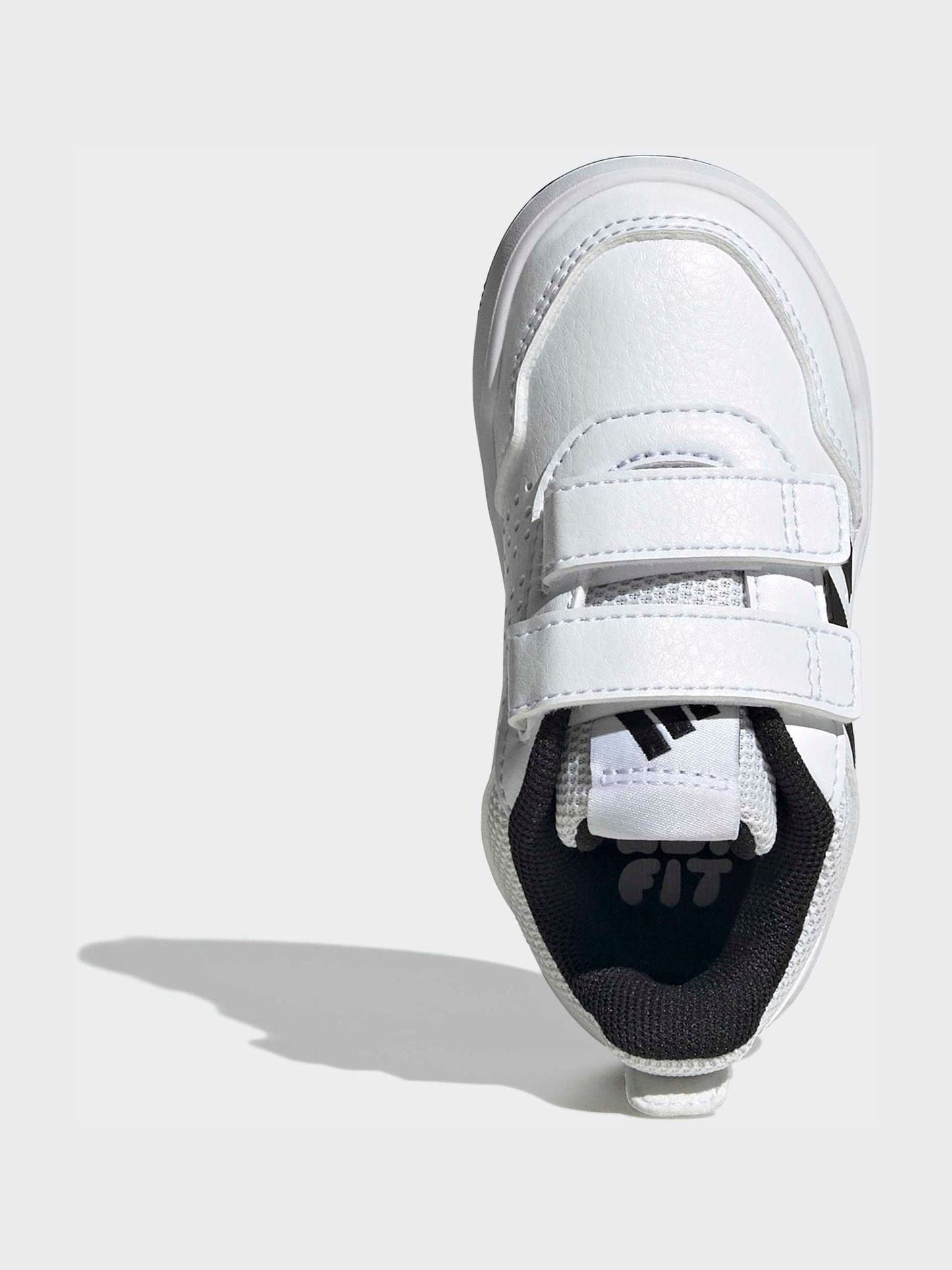 adidas White/Black Hook and Loop Tensaur Sport 3.0 Infant Trainers image 4