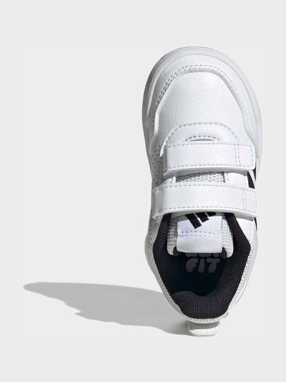 adidas White/Black Hook and Loop Tensaur Sport 3.0 Infant Trainers image 4