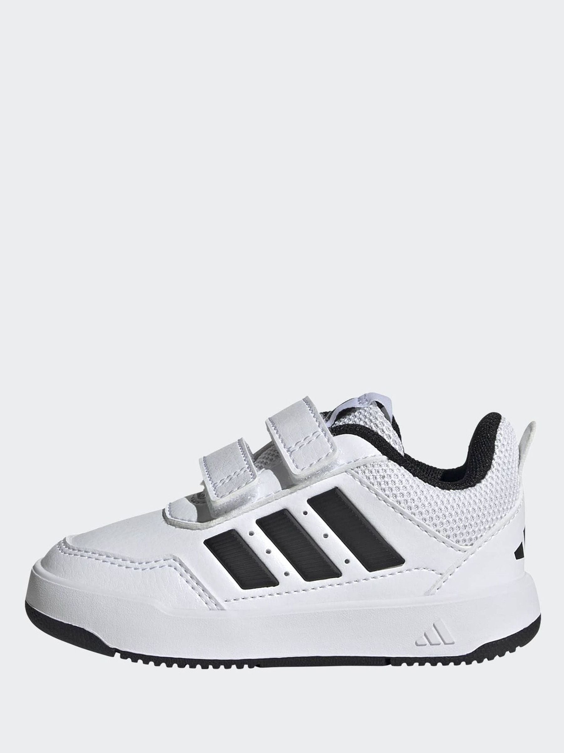 adidas White/Black Hook and Loop Tensaur Sport 3.0 Infant Trainers image 9