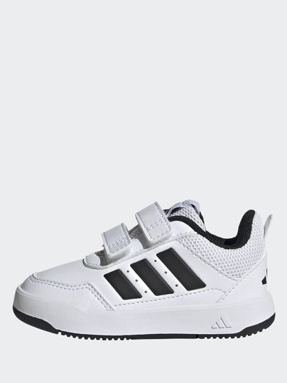 adidas White/Black Hook and Loop Tensaur Sport 3.0 Infant Trainers image 9