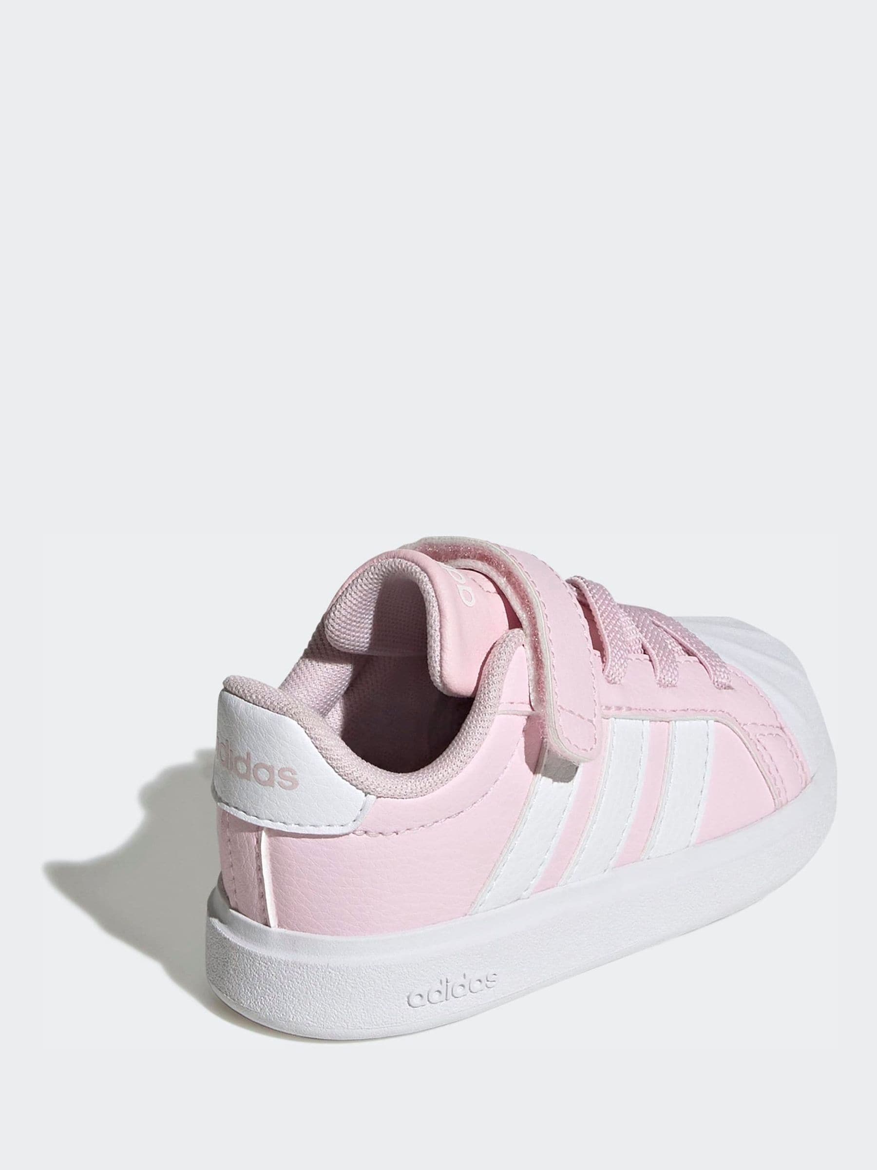 adidas Pink Street Talk Elastic Lace Infant Trainers image 4