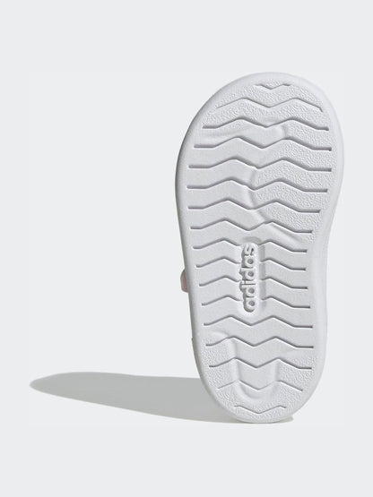 adidas Pink Street Talk Elastic Lace Infant Trainers image 8