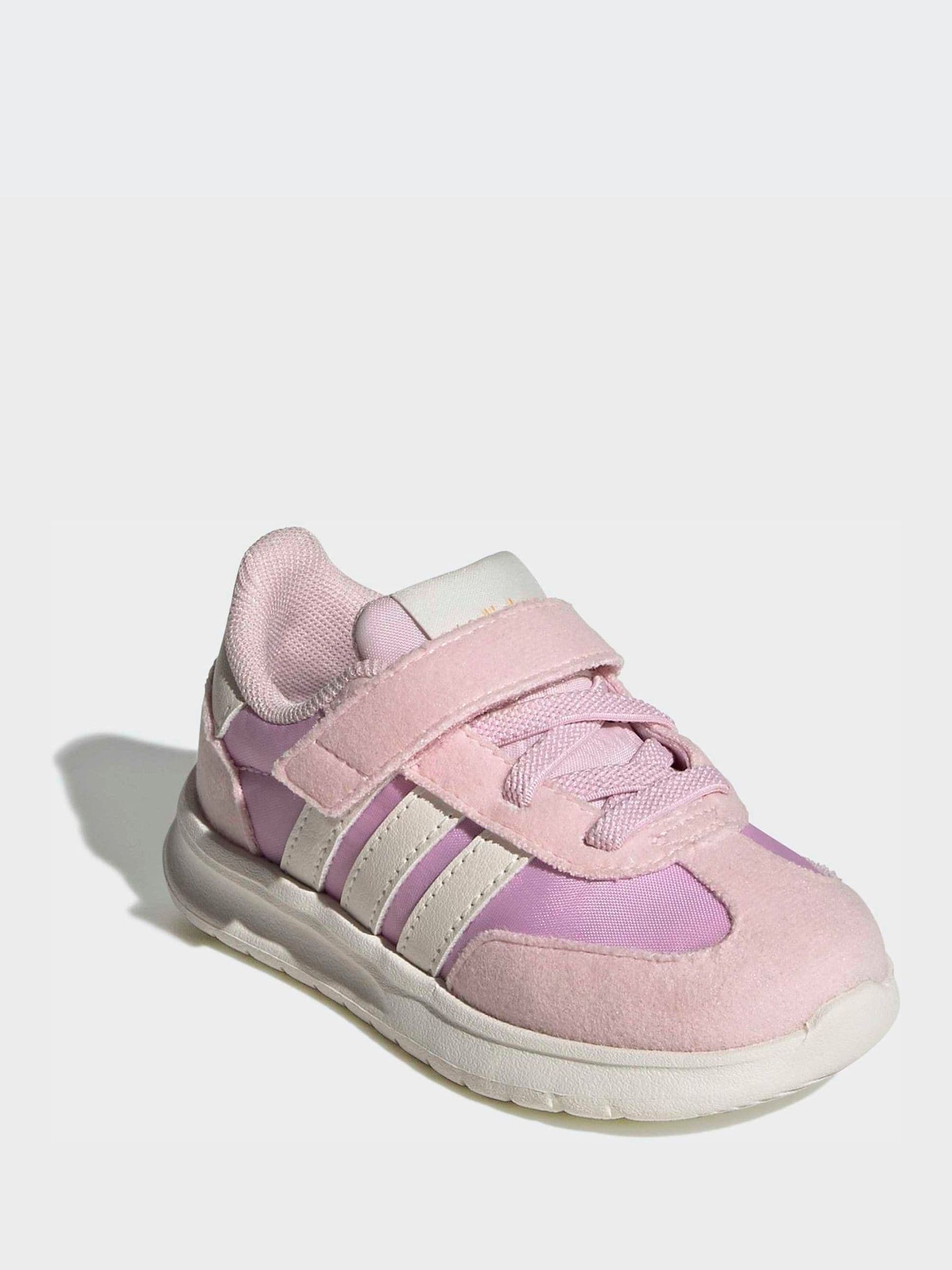 adidas Purple Run 70s 2.0 Hook and Loop Infant Trainers image 3