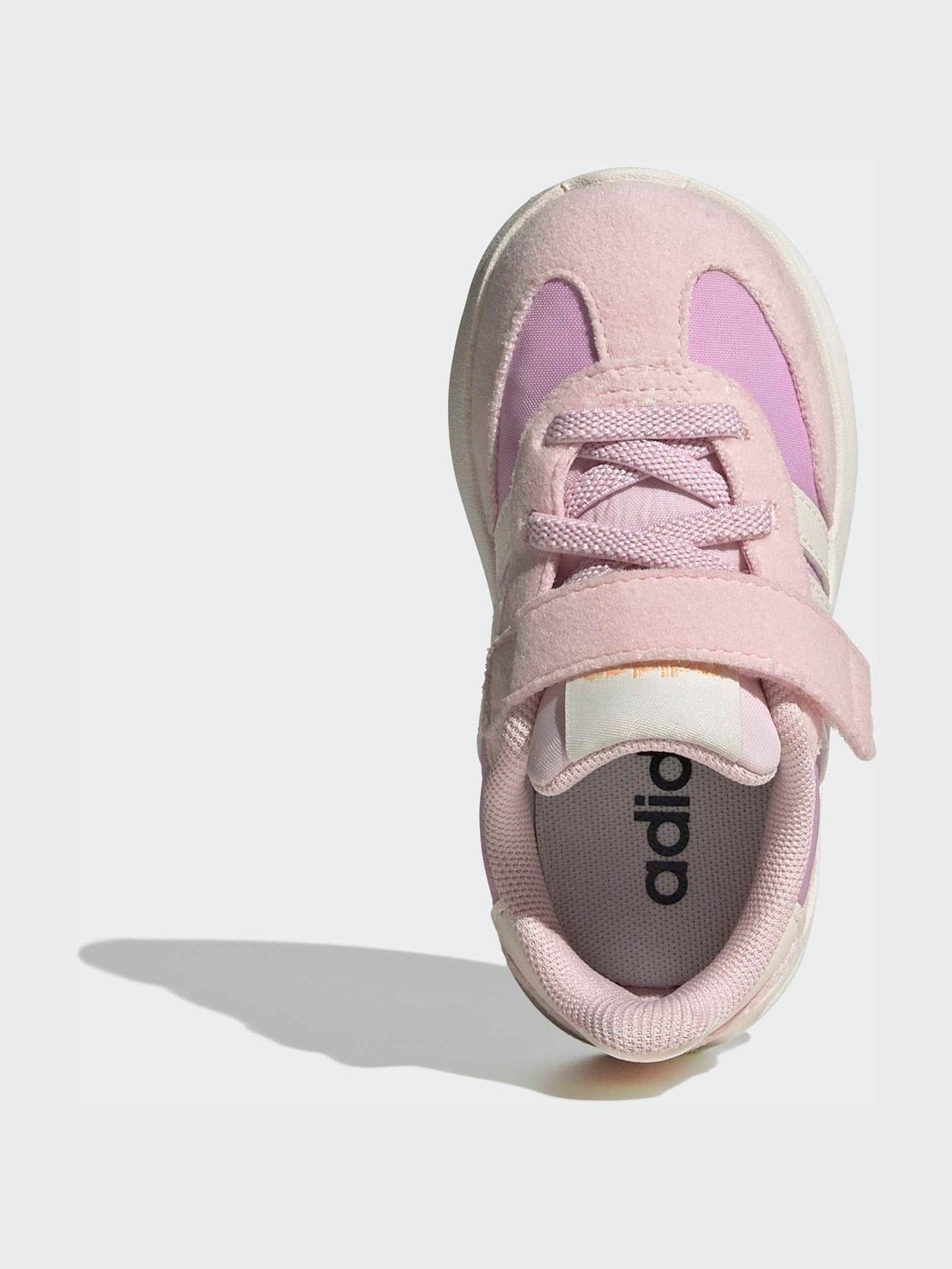 adidas Purple Run 70s 2.0 Hook and Loop Infant Trainers image 5