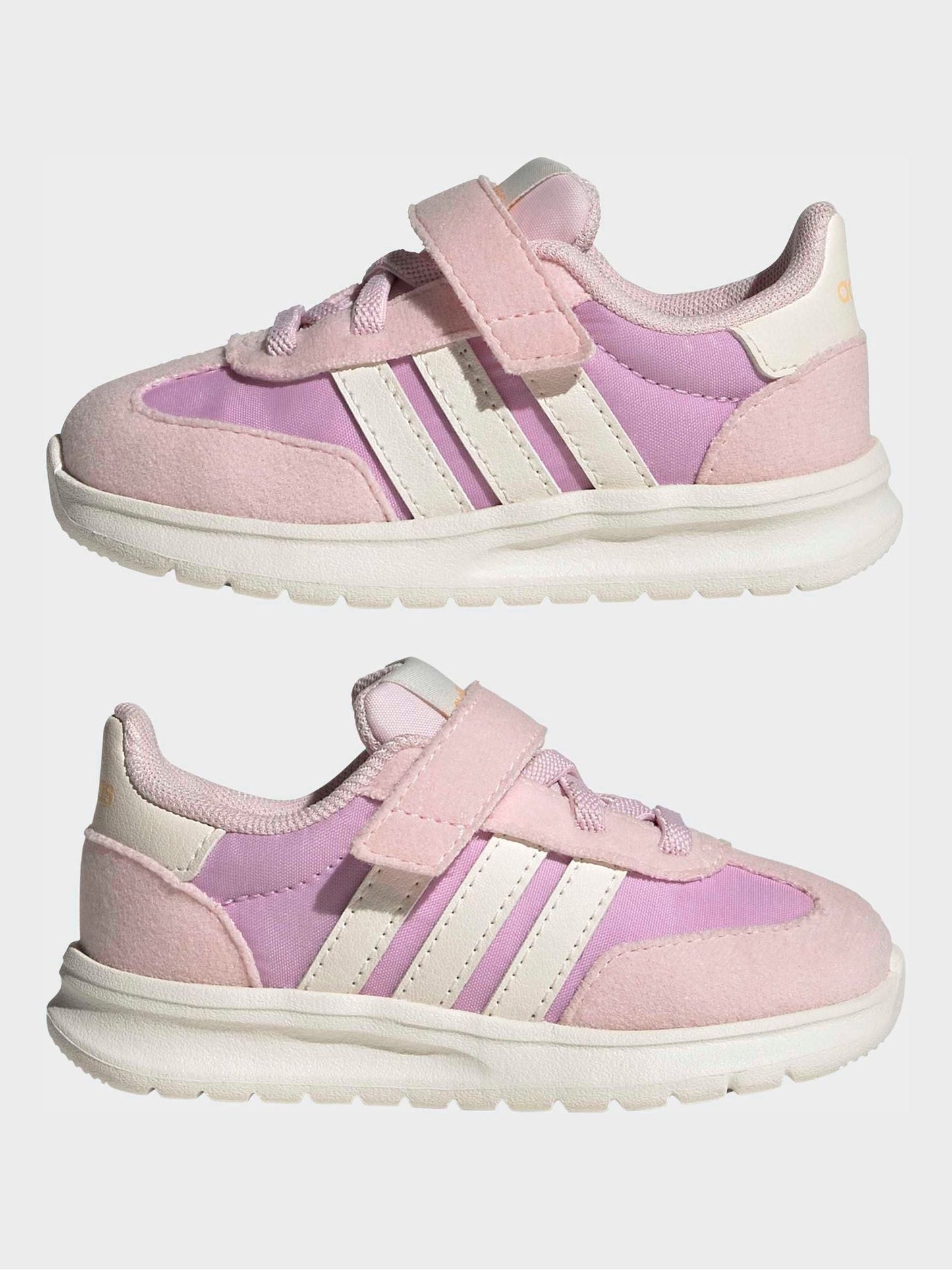adidas Purple Run 70s 2.0 Hook and Loop Infant Trainers image 7