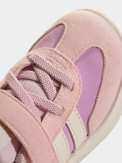 adidas Purple Run 70s 2.0 Hook and Loop Infant Trainers image 9