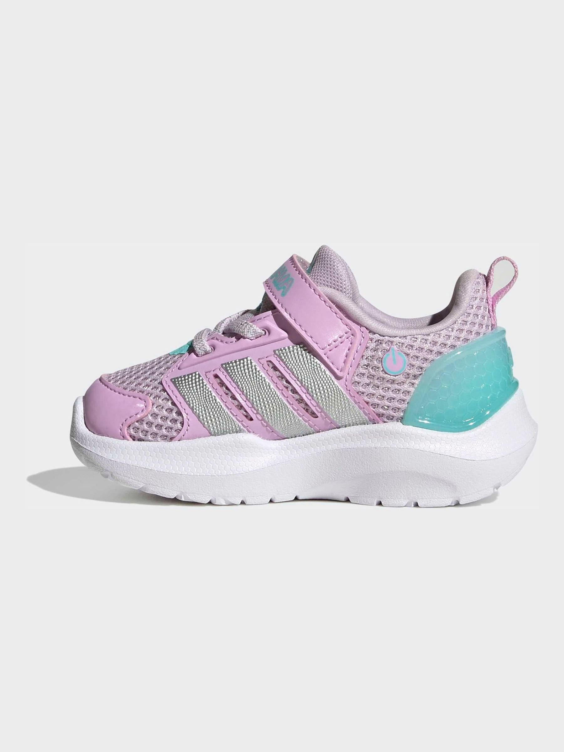 adidas Purple Lightorama Infant Trainers image 3