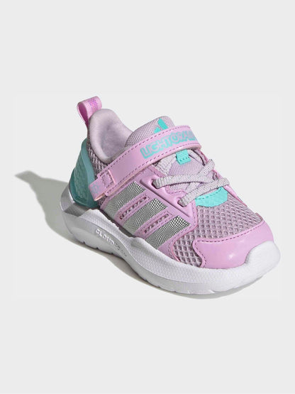 adidas Purple Lightorama Infant Trainers image 4