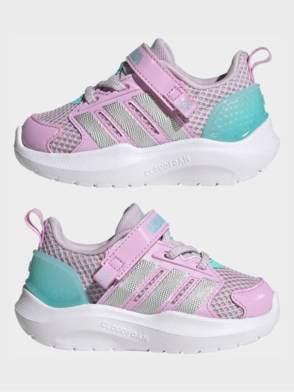 adidas Purple Lightorama Infant Trainers image 6