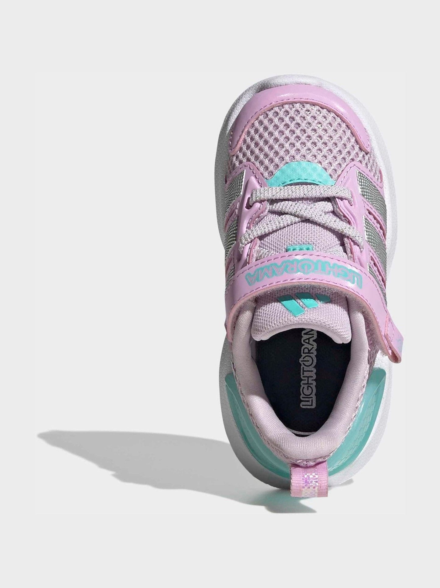 adidas Purple Lightorama Infant Trainers image 7