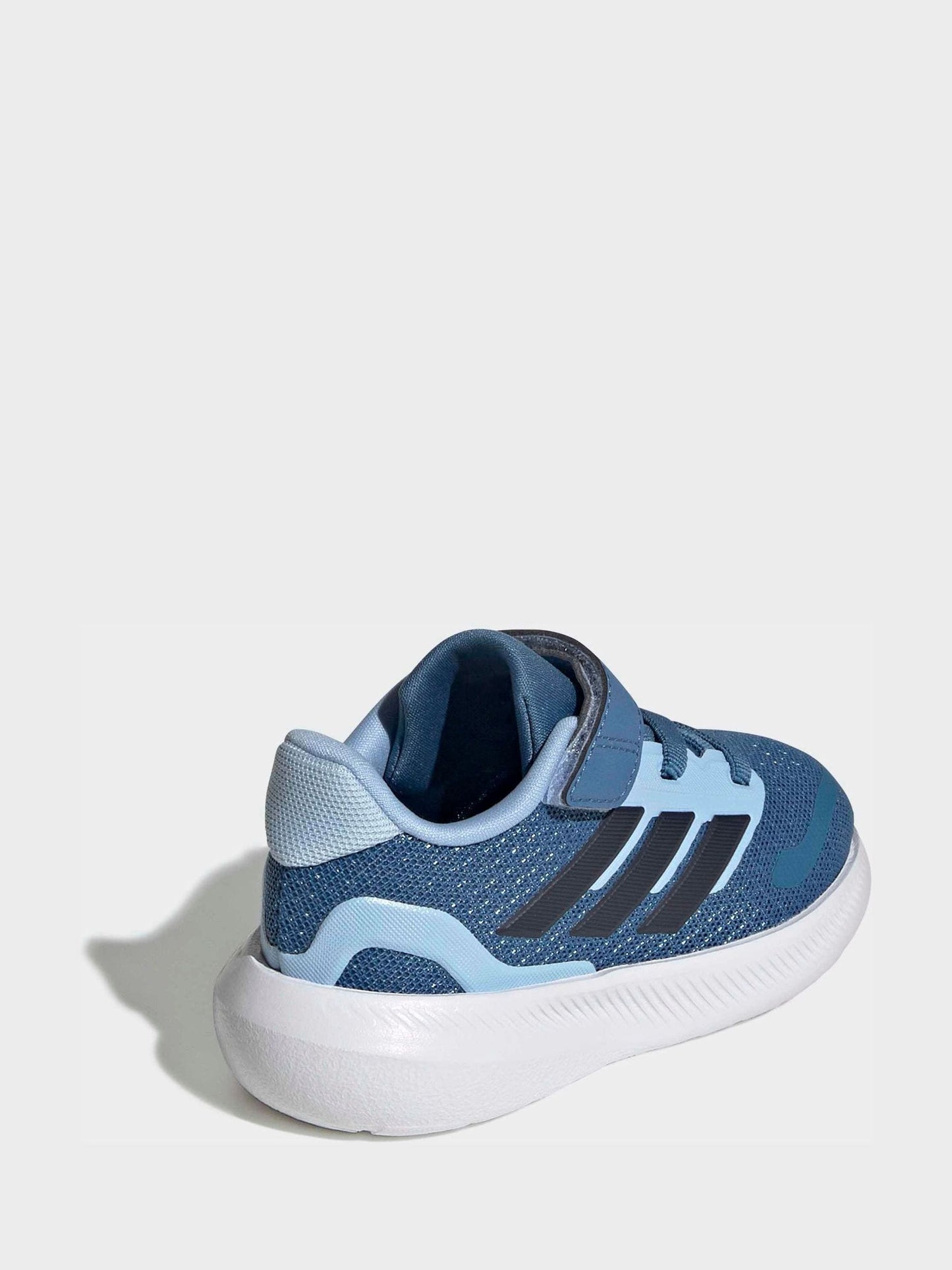 adidas Sky Blue Runfalcon 5 Hook and Loop Easy On Infant Trainers image 5
