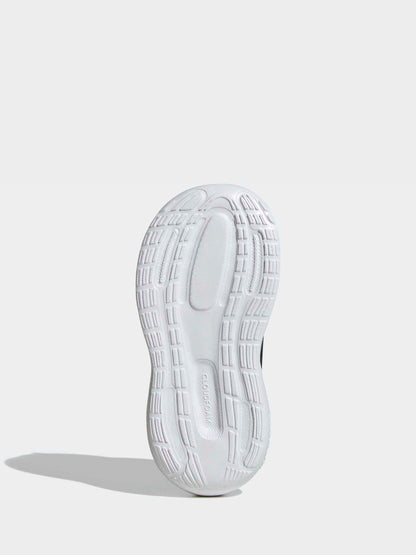 adidas Sky Blue Runfalcon 5 Hook and Loop Easy On Infant Trainers image 8