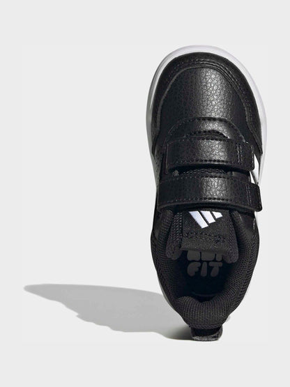 adidas Black/White Hook and Loop Tensaur Sport 3.0 Infant Trainers image 4