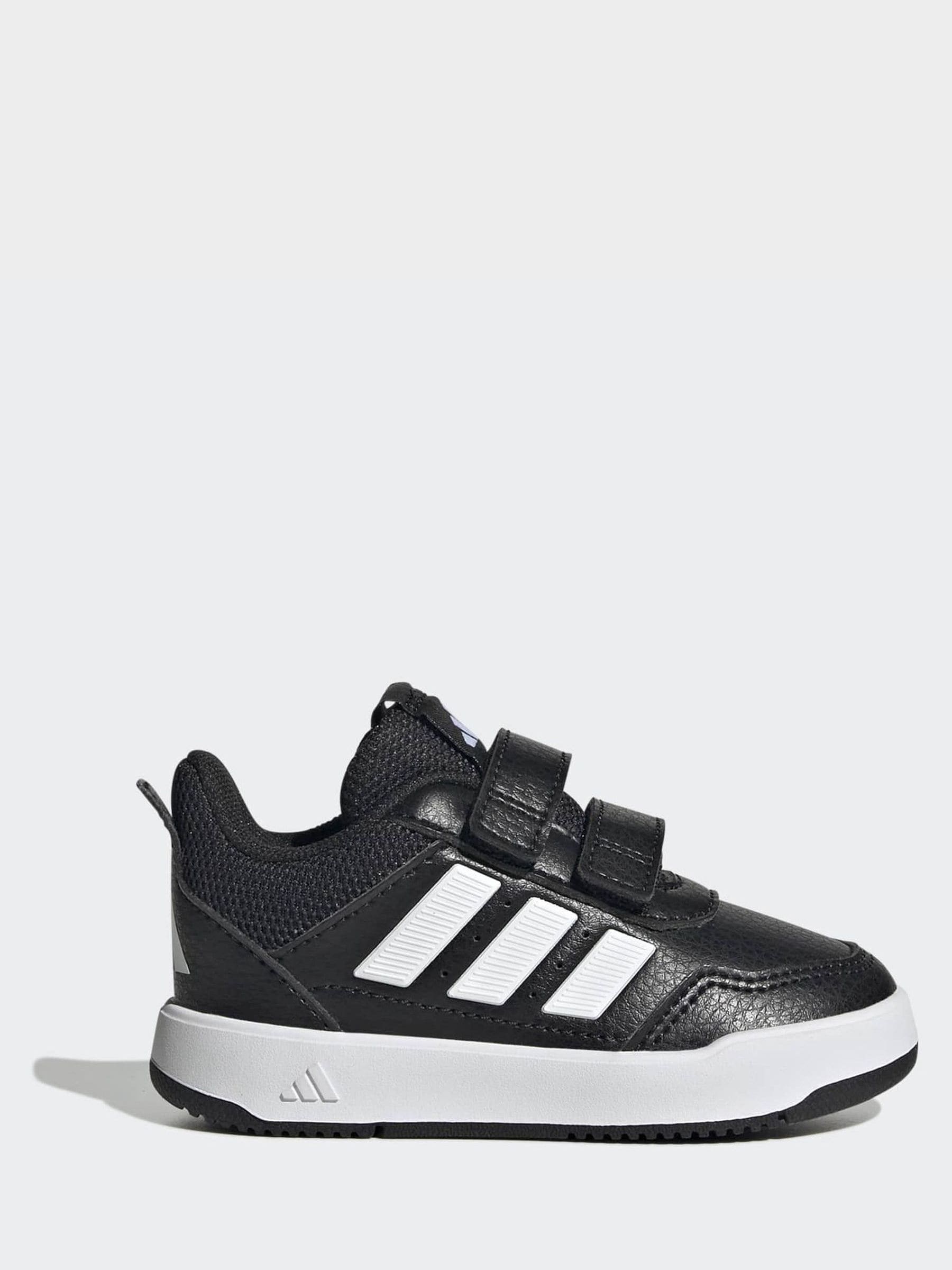 adidas Black/White Hook and Loop Tensaur Sport 3.0 Infant Trainers image 9