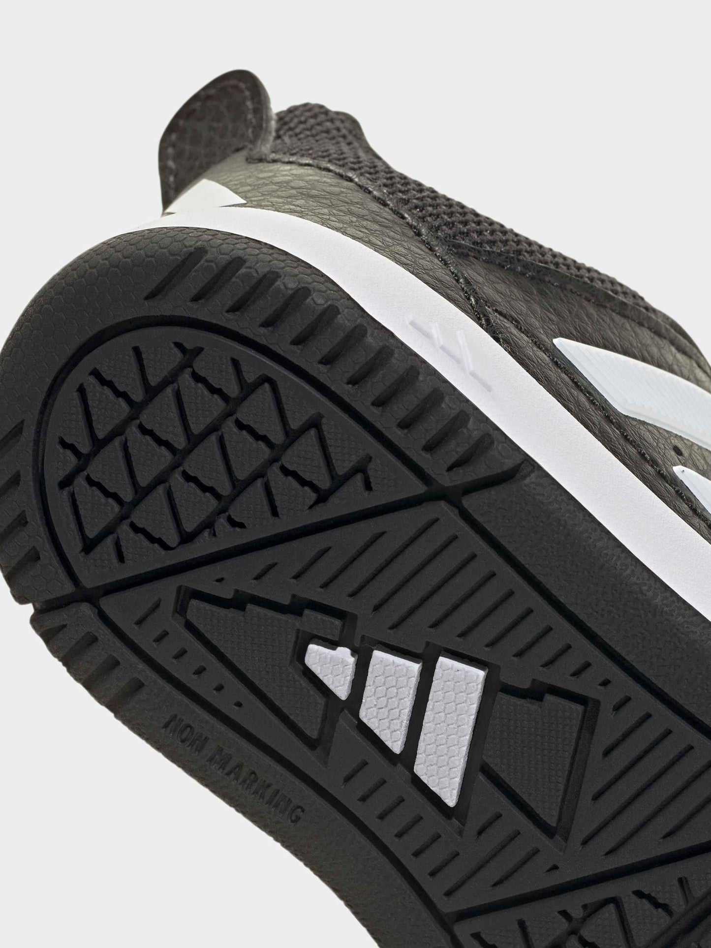 adidas Black/White Hook and Loop Tensaur Sport 3.0 Infant Trainers image 10