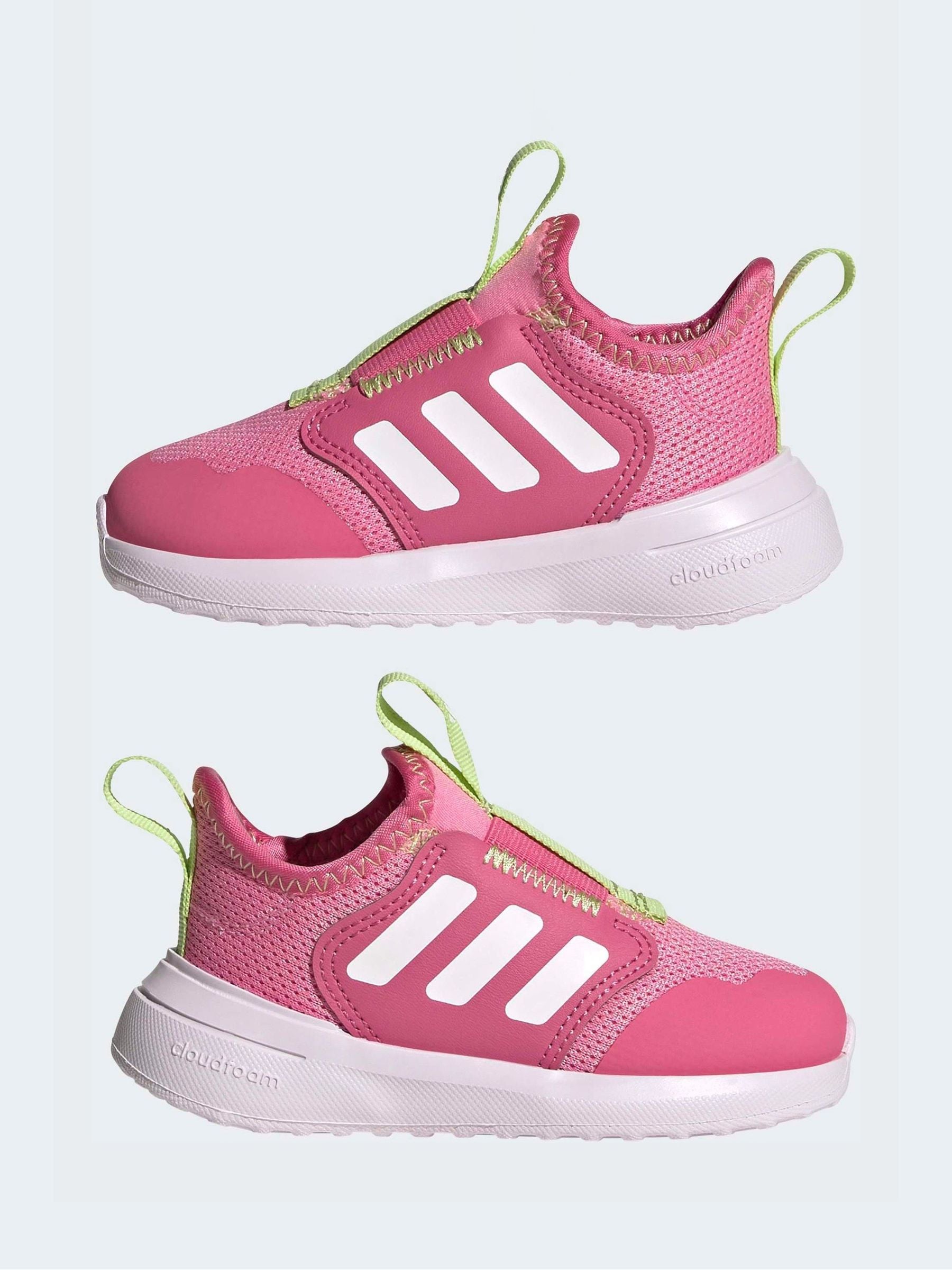 adidas Pink Tensaur Comfort Infant Trainers image 7
