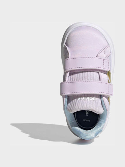 adidas Purple Disney Frozen Grand Court 3.0 Infant Trainers image 7