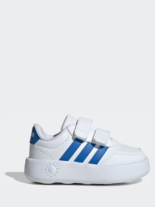 adidas White Breaknet 3.0 Infant Trainers image 2