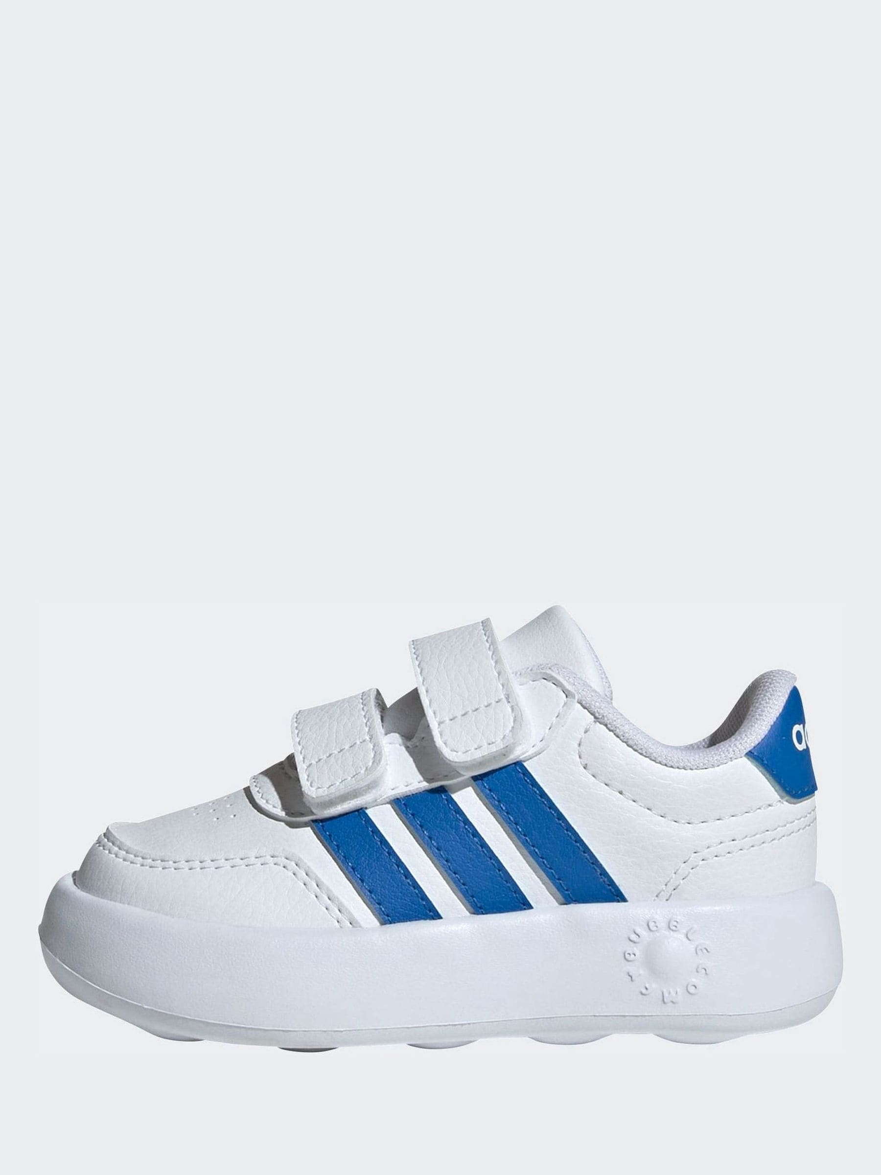 adidas White Breaknet 3.0 Infant Trainers image 3