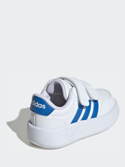 adidas White Breaknet 3.0 Infant Trainers image 5