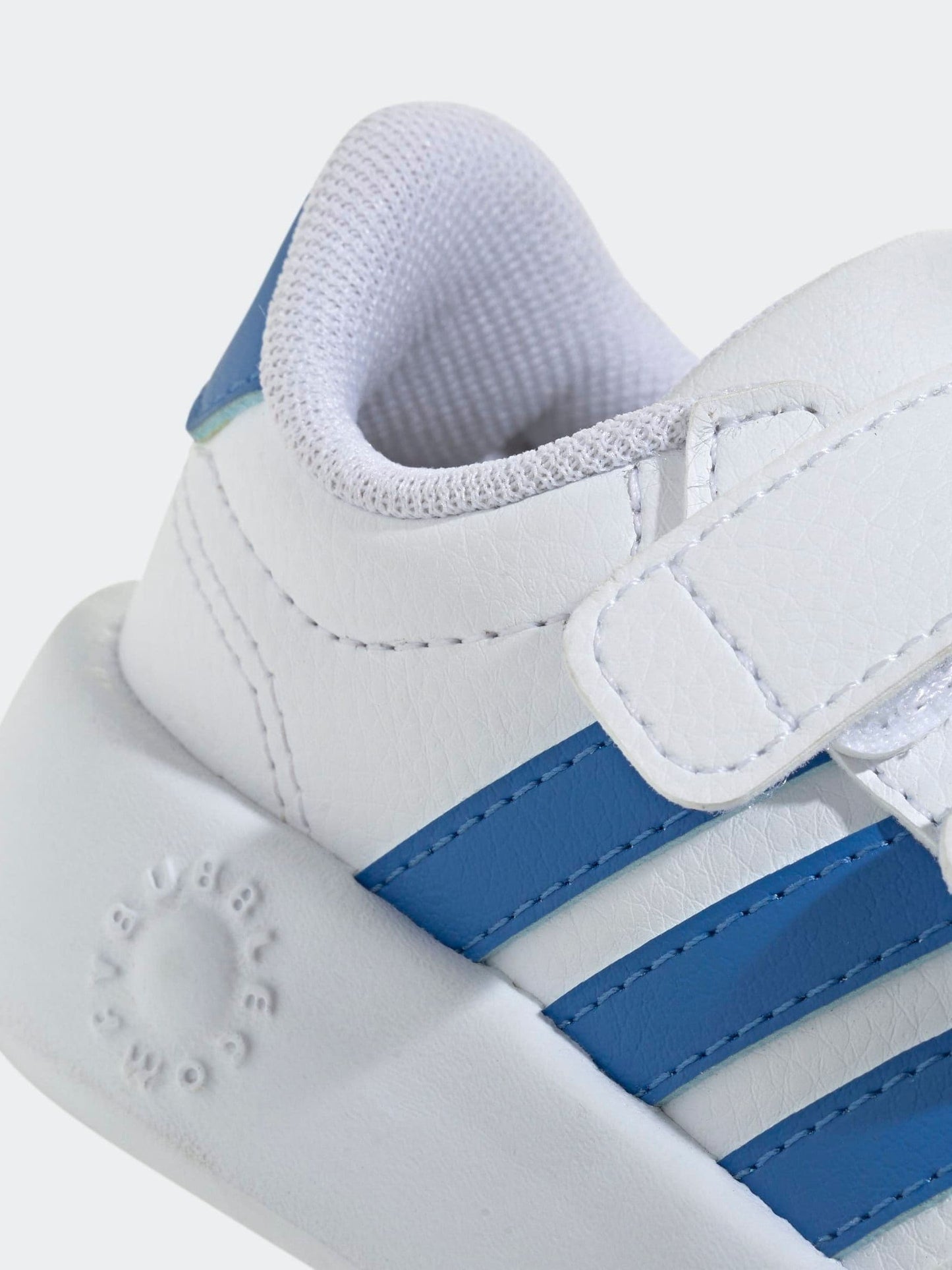 adidas White Breaknet 3.0 Infant Trainers image 9