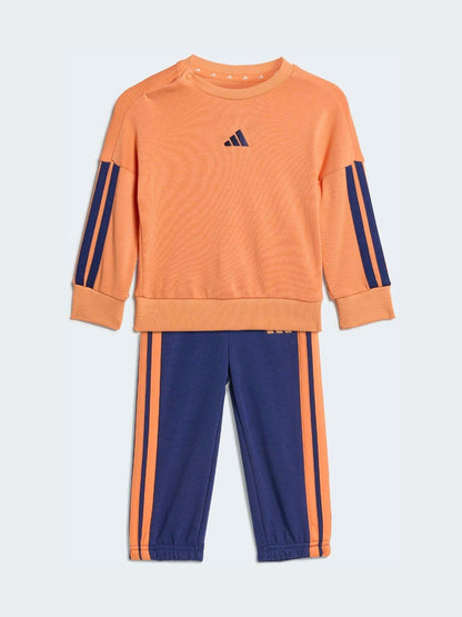 adidas Orange Essentials Infant Kids Joggers Set image 1