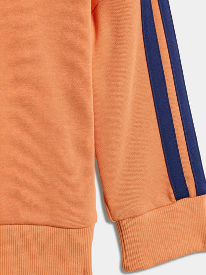 adidas Orange Essentials Infant Kids Joggers Set image 7