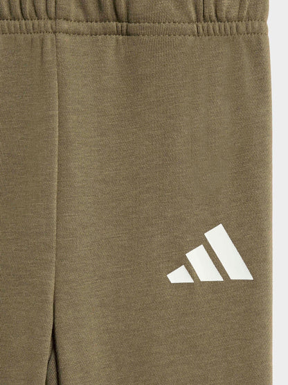 adidas Brown Essentials Infant Kids  Sweatshirt & Joggers Set image 6