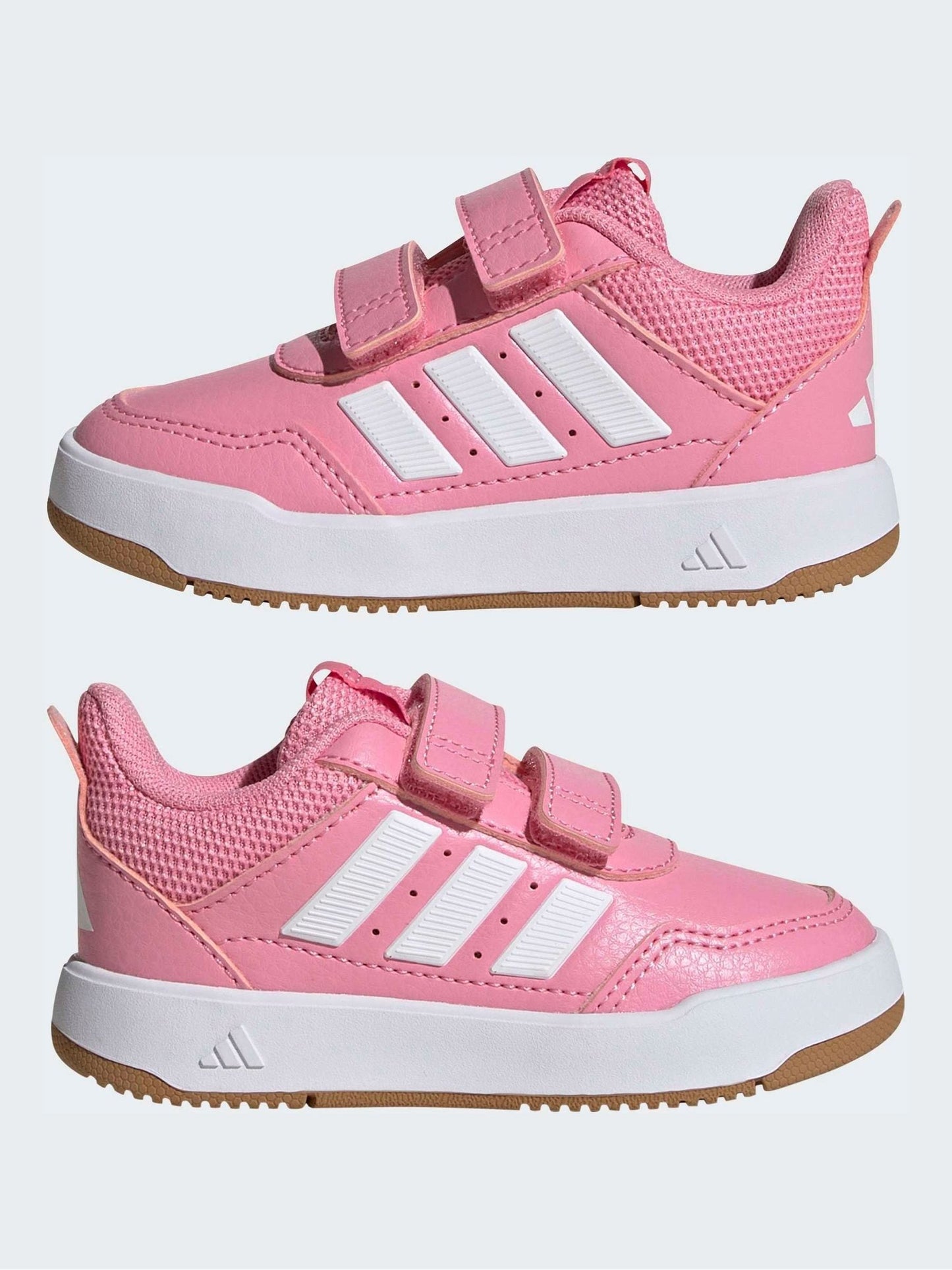 adidas Pink Hook and Loop Tensaur Sport 3.0 Infant Trainers image 5