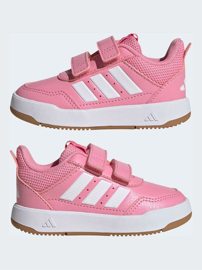 adidas Pink Hook and Loop Tensaur Sport 3.0 Infant Trainers image 5