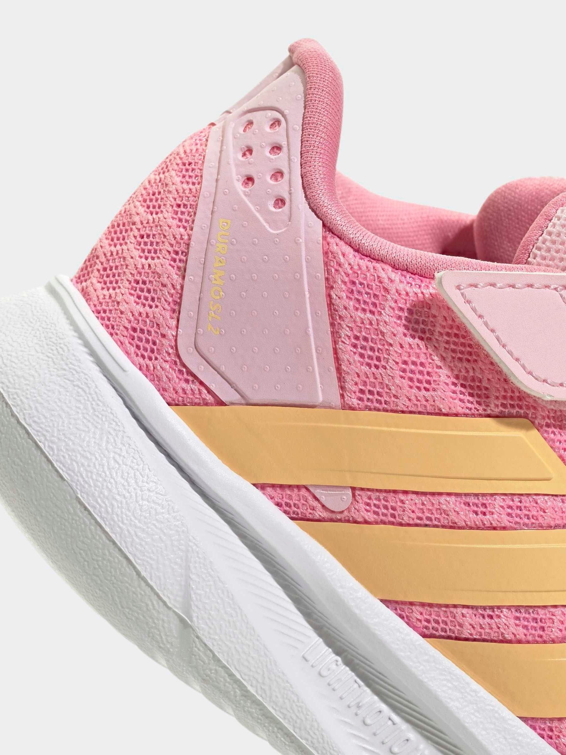 adidas Pink Duramo SL2 Electric Lace Infant Trainers image 10
