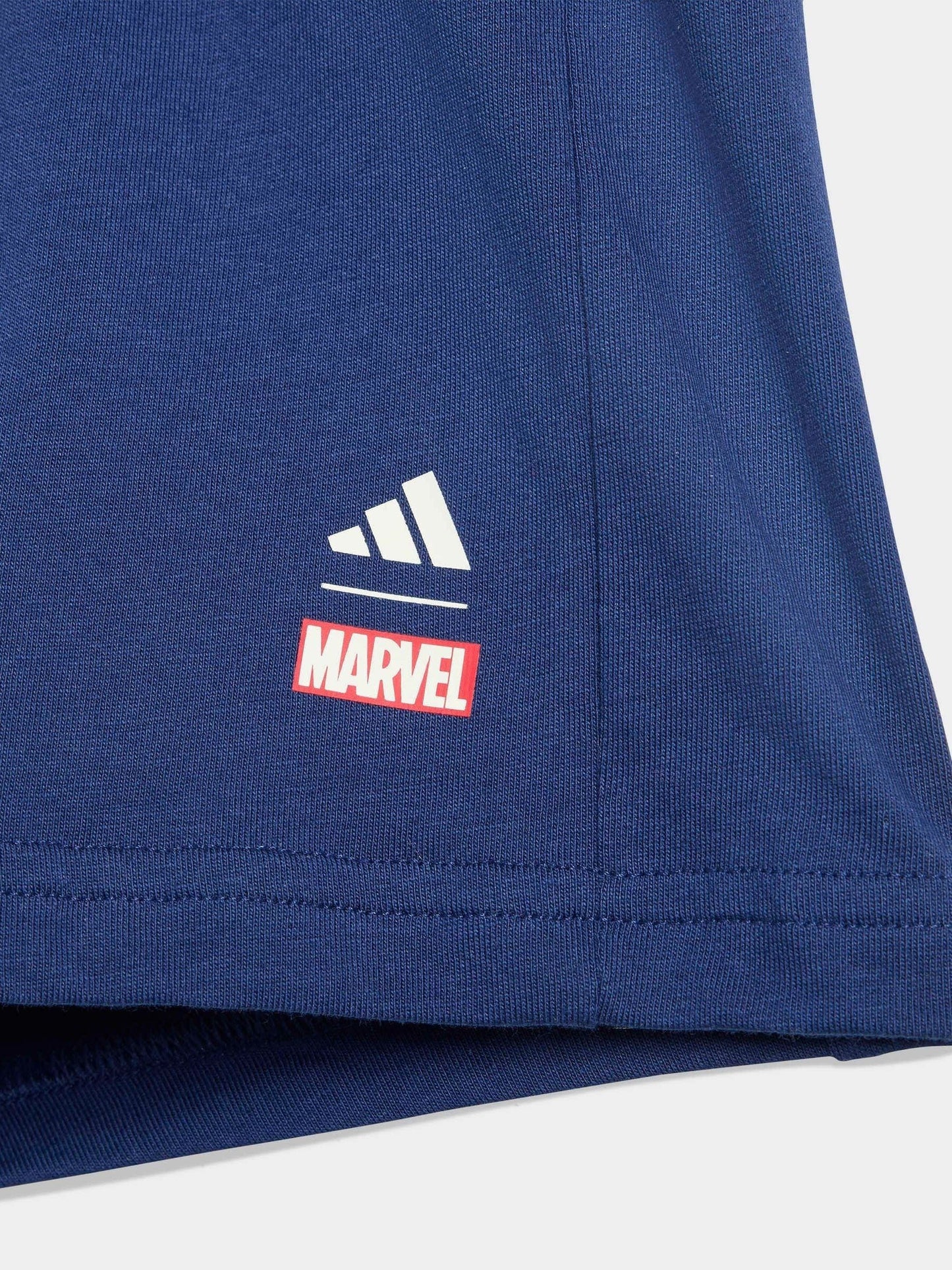 adidas Blue Marvel Spider-Man Top and Shorts Infant Set image 6