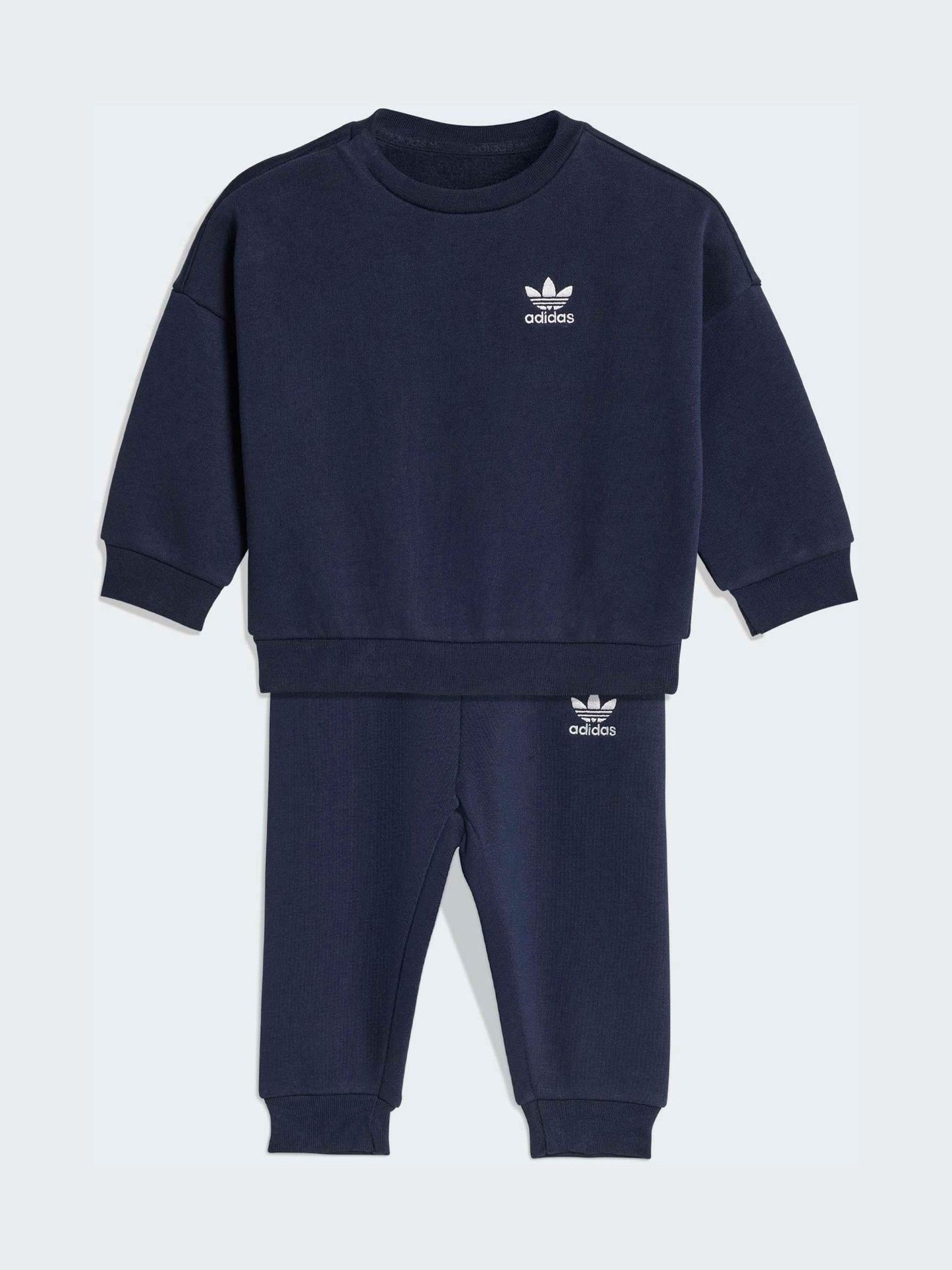 adidas Originals Navy Oversized  Sweatshirt  and Jogger Infant Set image 1