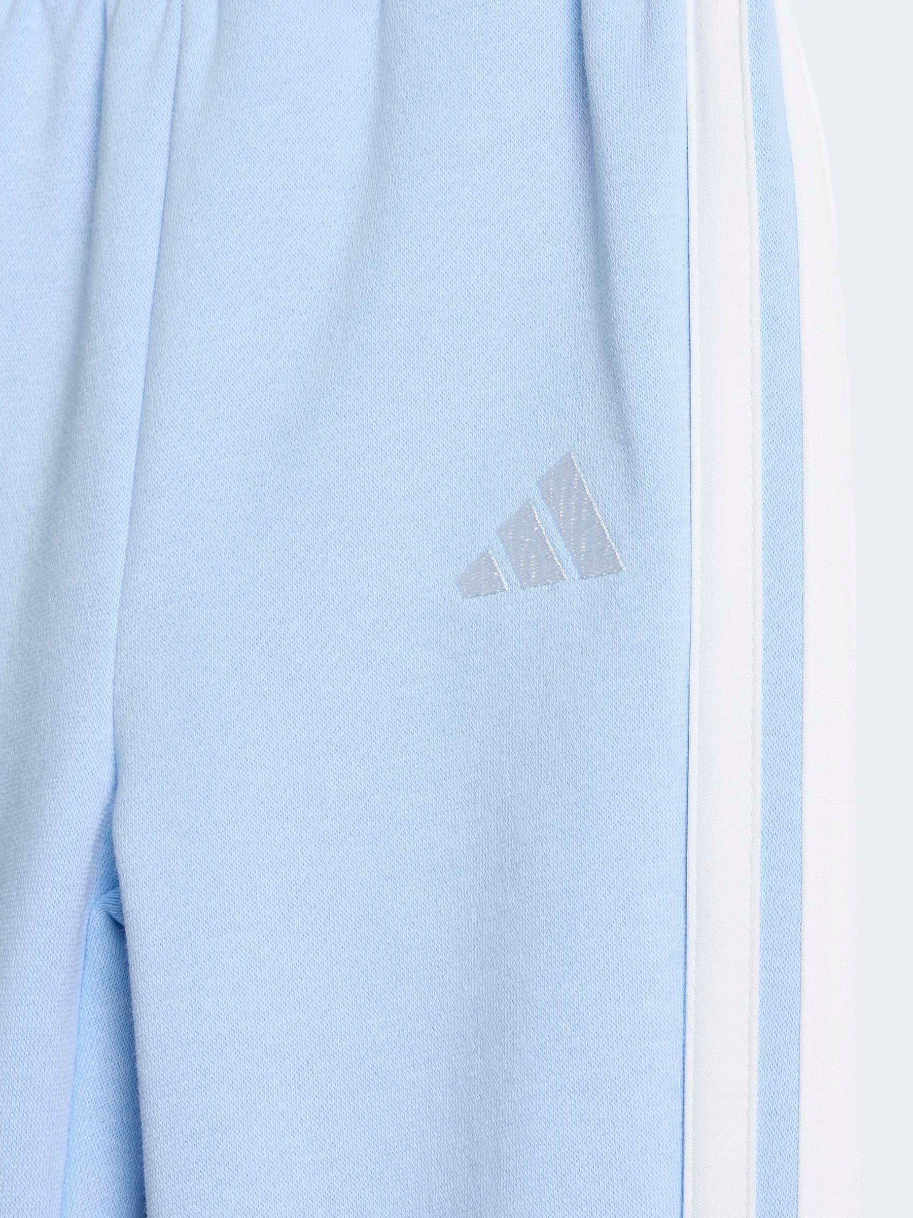 adidas Light Blue Essentials Infant Tracksuit image 2