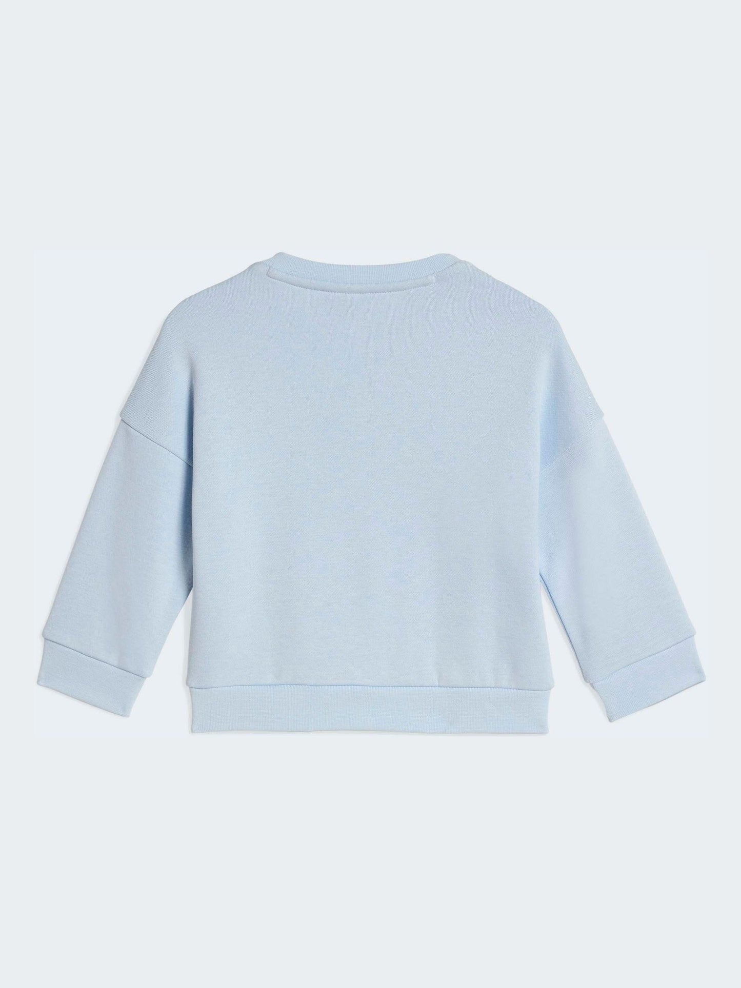 adidas Originals Blue Oversized  Sweatshirt  and Jogger Infant Set image 3