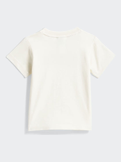 adidas Originals Brown Animal T-Shirt and Shorts Infant Set image 3
