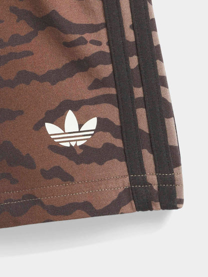 adidas Originals Brown Animal T-Shirt and Shorts Infant Set image 7